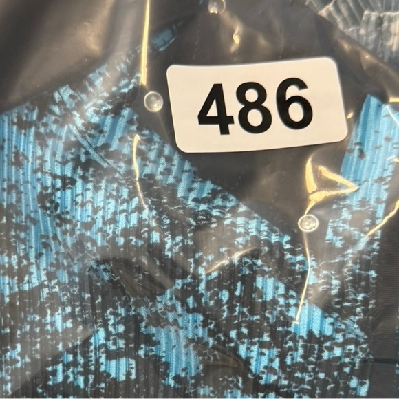 Jamie Sadock Sleeveless Golf Top Quarter Zip Blue Black Women’s Medium - Picture 8 of 8